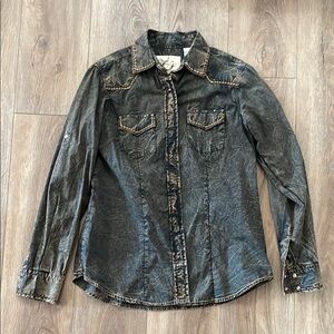 Sherry Cervi Button Down Shirt with Collar